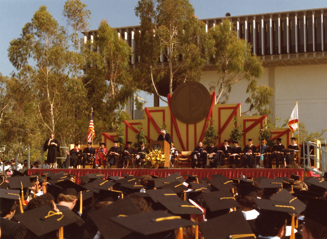 Commencement stage, 1984
