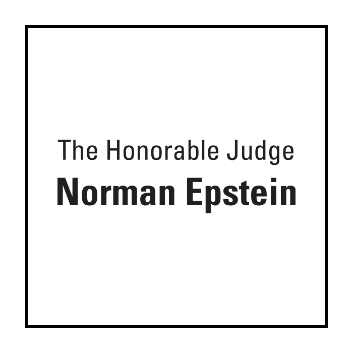 Judge Norman Epstein | Additional Supporter
