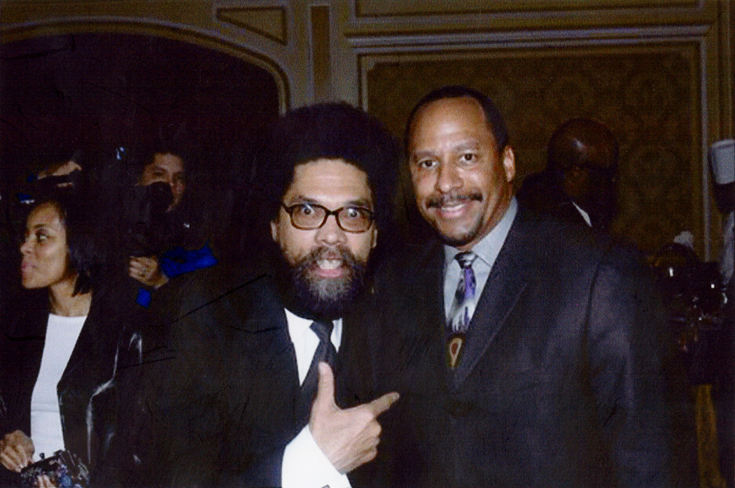 Dr. Cornell West with Dr. Thomas Pa